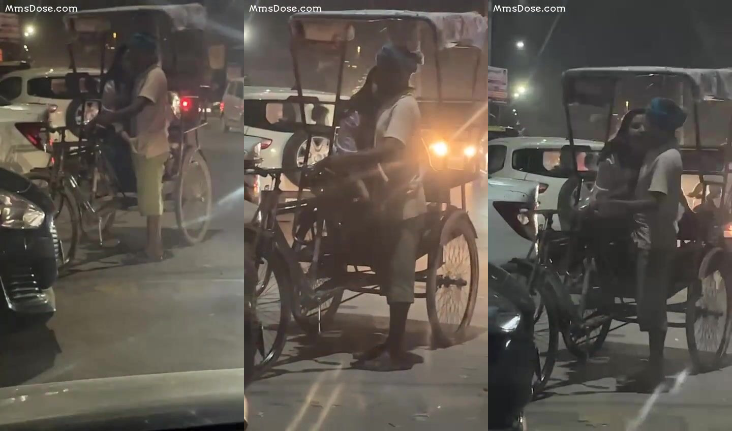 Rich Delhi Housewife’s Forbidden Rickshawala Hookup – Viral Full Clip